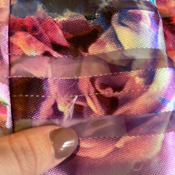 True violet floral dress - Picture 13 of 13